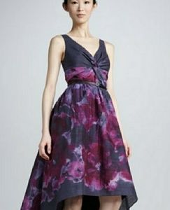 NWT Neiman Marcus Water Color Dress Easter Spring